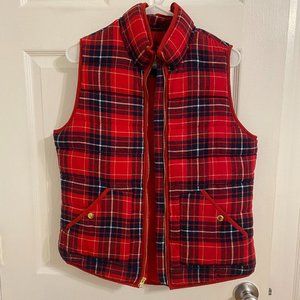 Plaid Vest
